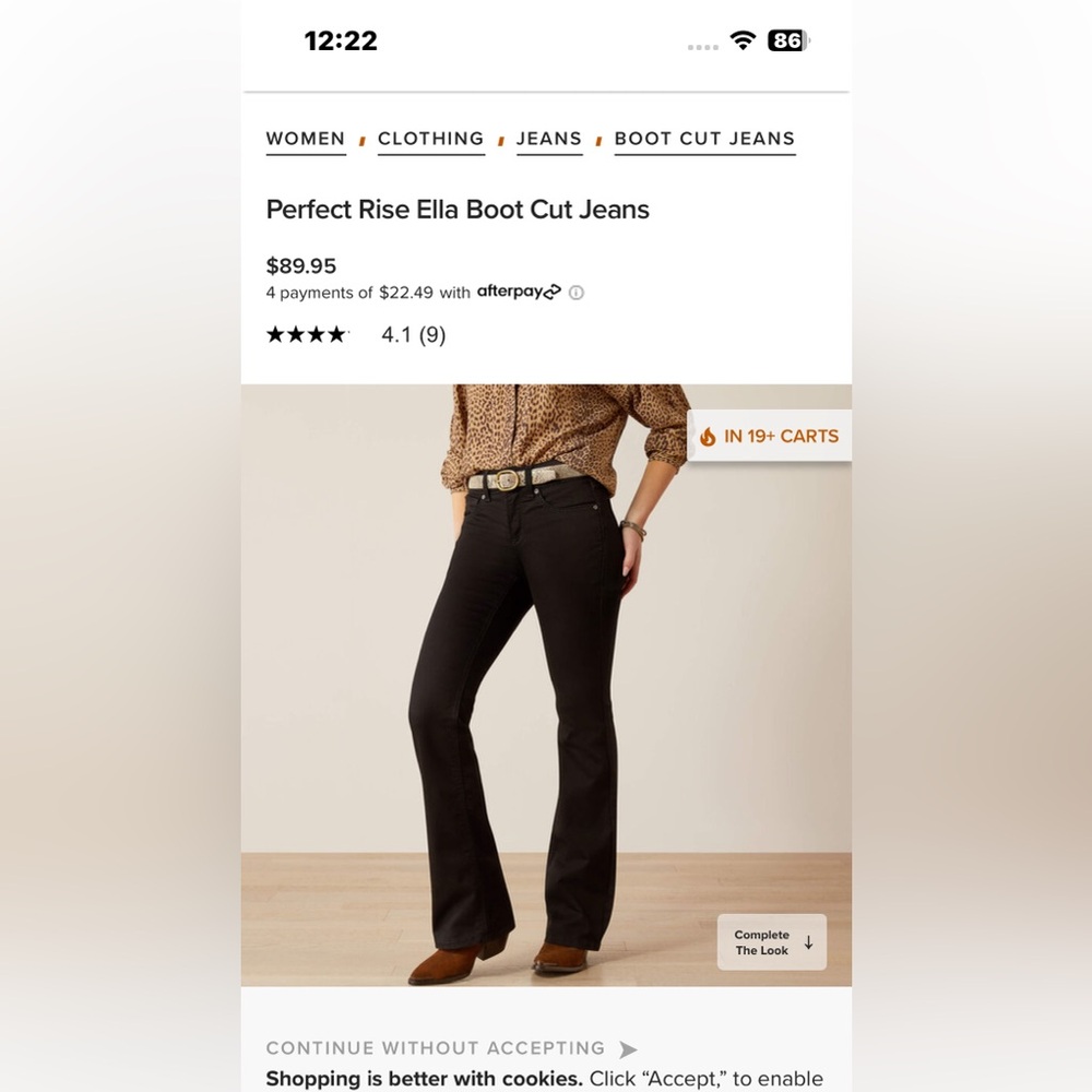 Ariat Women's Black Skinny Jeans